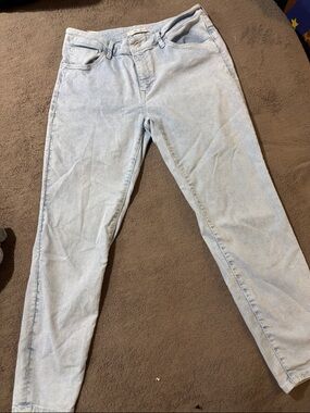 Mavi Light Blue Straight Leg Women's Jeans